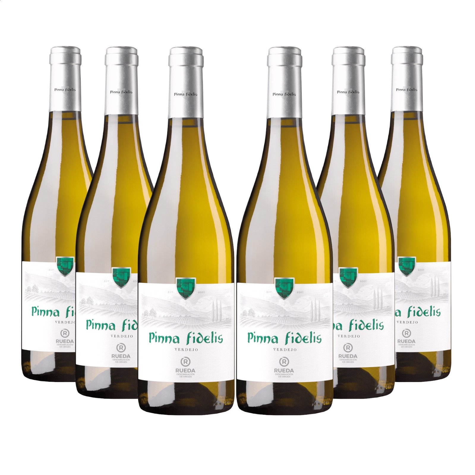 Pinna Fidelis - Vino blanco Verdejo D.O. Rueda 75cl, 6uds