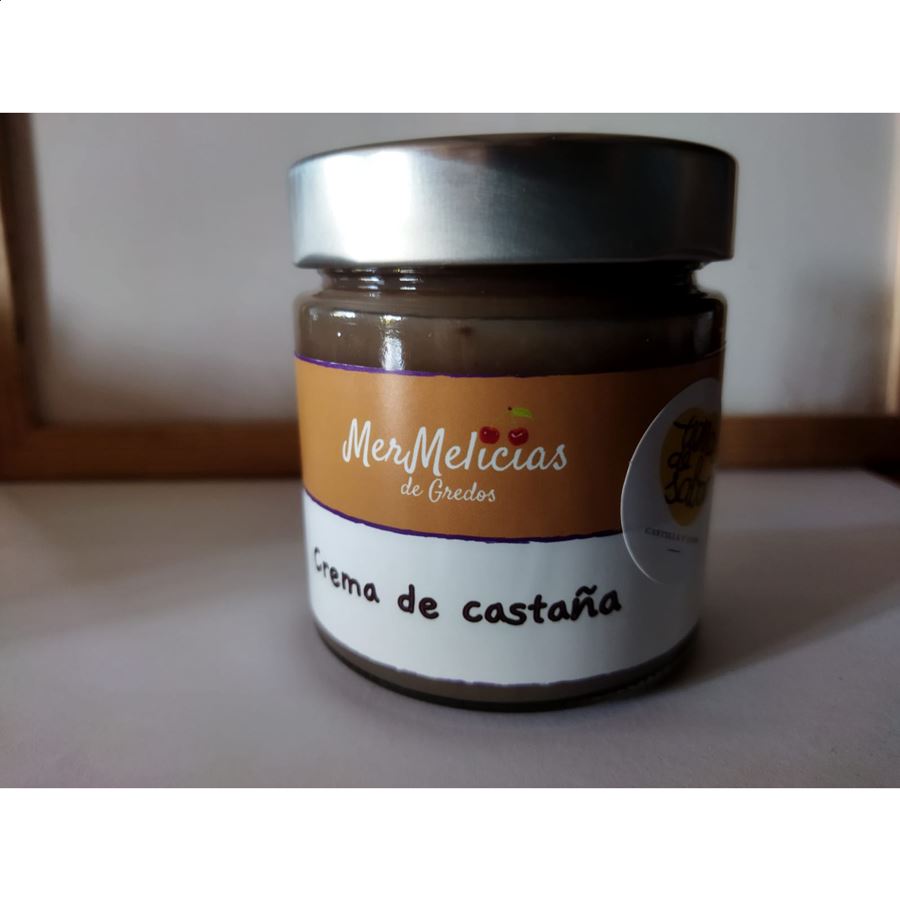 Mermelicias - Crema de castaña 250g, 3uds
