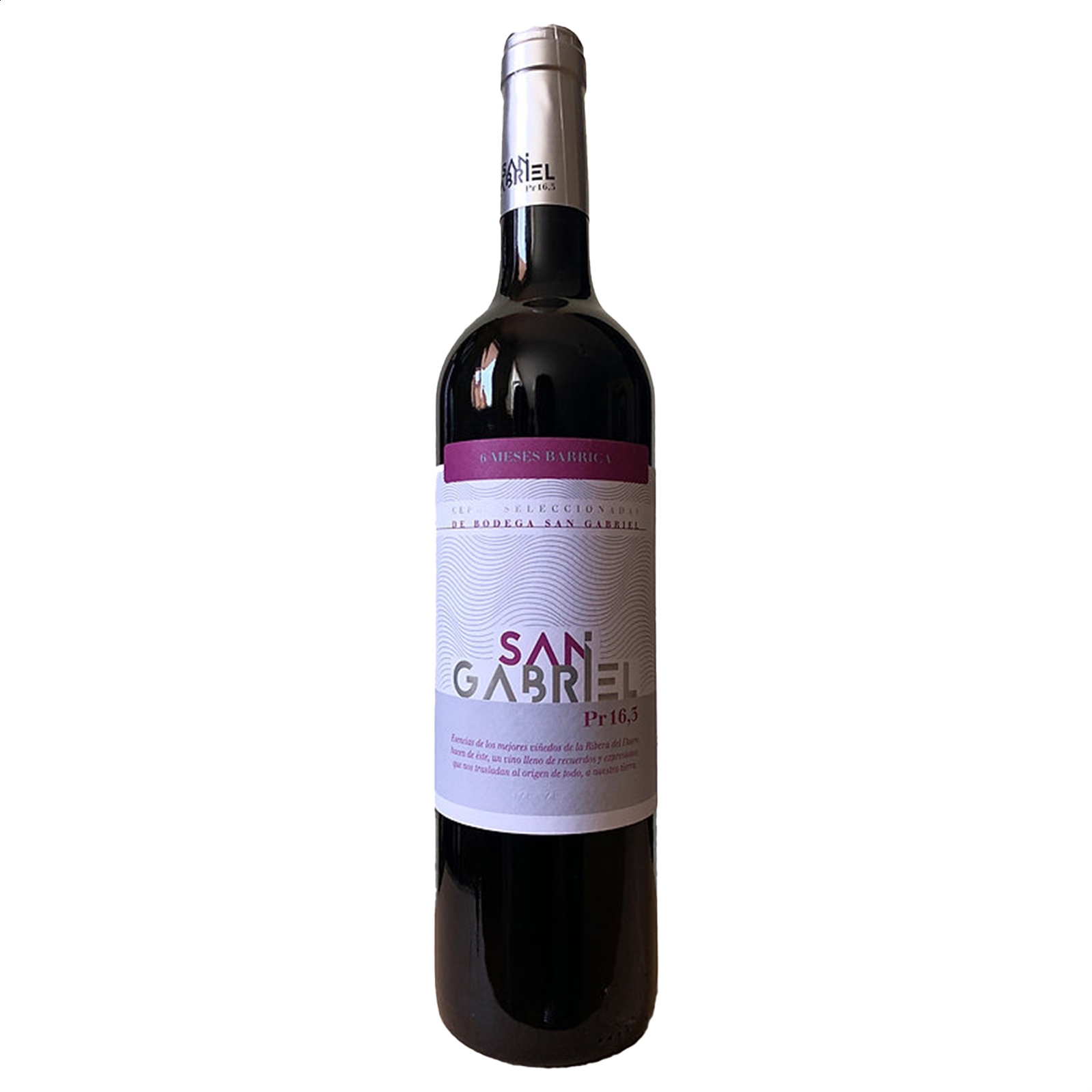 Bodegas San Gabriel - Vino tinto roble D.O. Ribera del Duero 75cl, 6uds