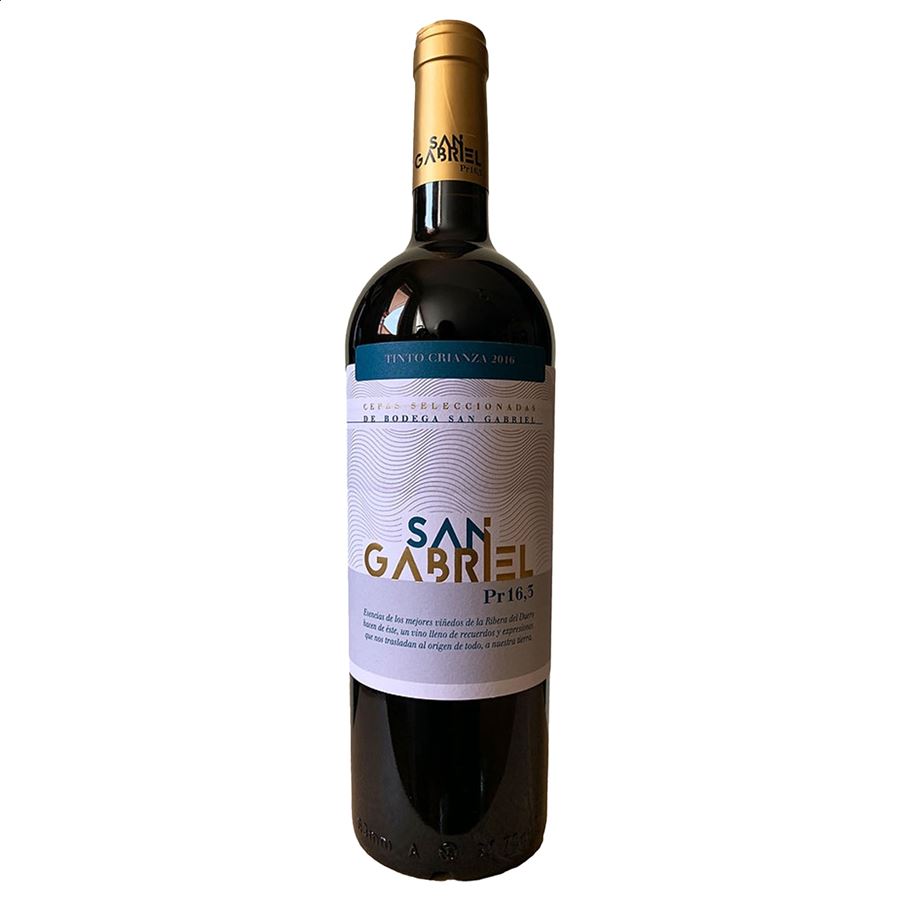 Bodegas San Gabriel - Lote de vino tinto D.O. Ribera del Duero 75cl, 3uds