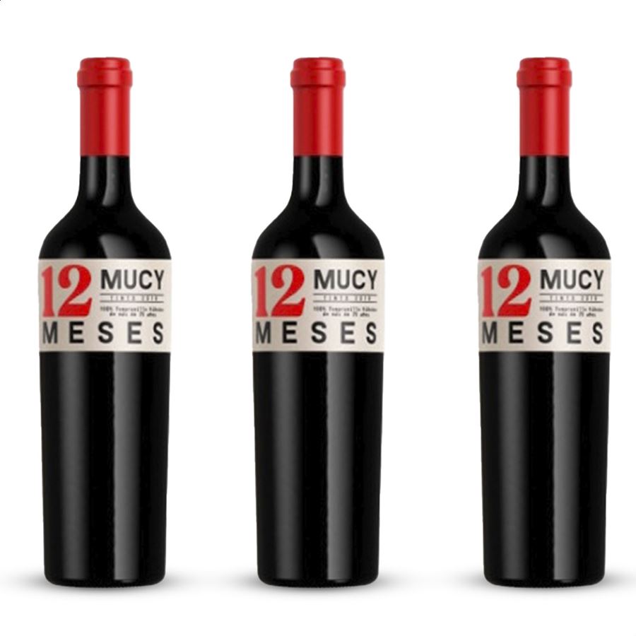Bodegas Mucy - Vino tinto crianza D.O. Cigales 75cl, 3uds