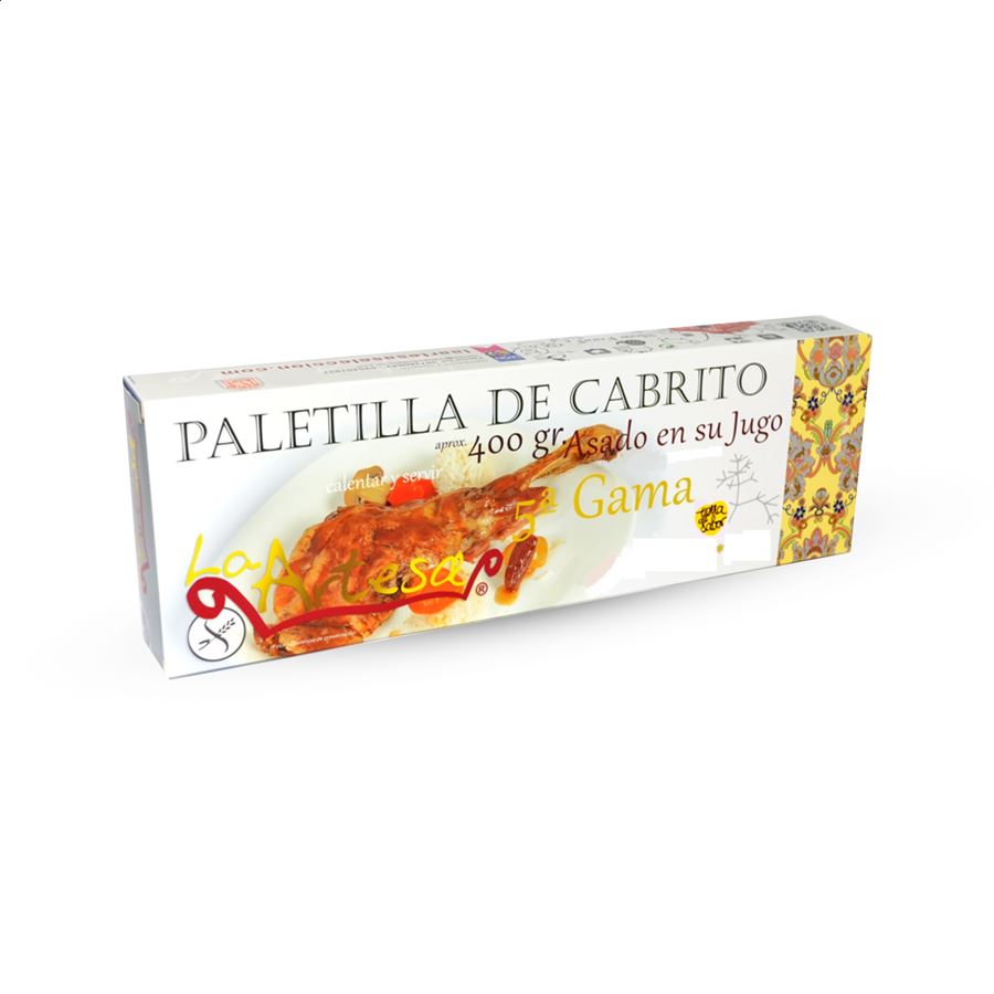La Artesa Selección - Lote de Pierna y Paletilla de Cabrito asado en su jugo, 2uds