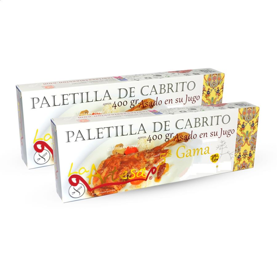 La Artesa Selección - Paletilla de Cabrito asado en su jugo 400g, 2uds