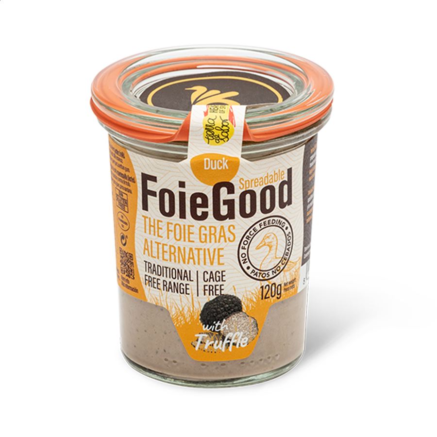 FoieGood - Untable de Pato con Trufa 120g, 1ud