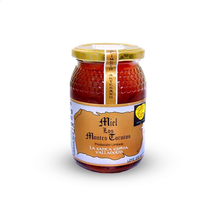 Miel Montes Torozos - Lote de miel de tomillo, encina y espliego 500g, 3uds