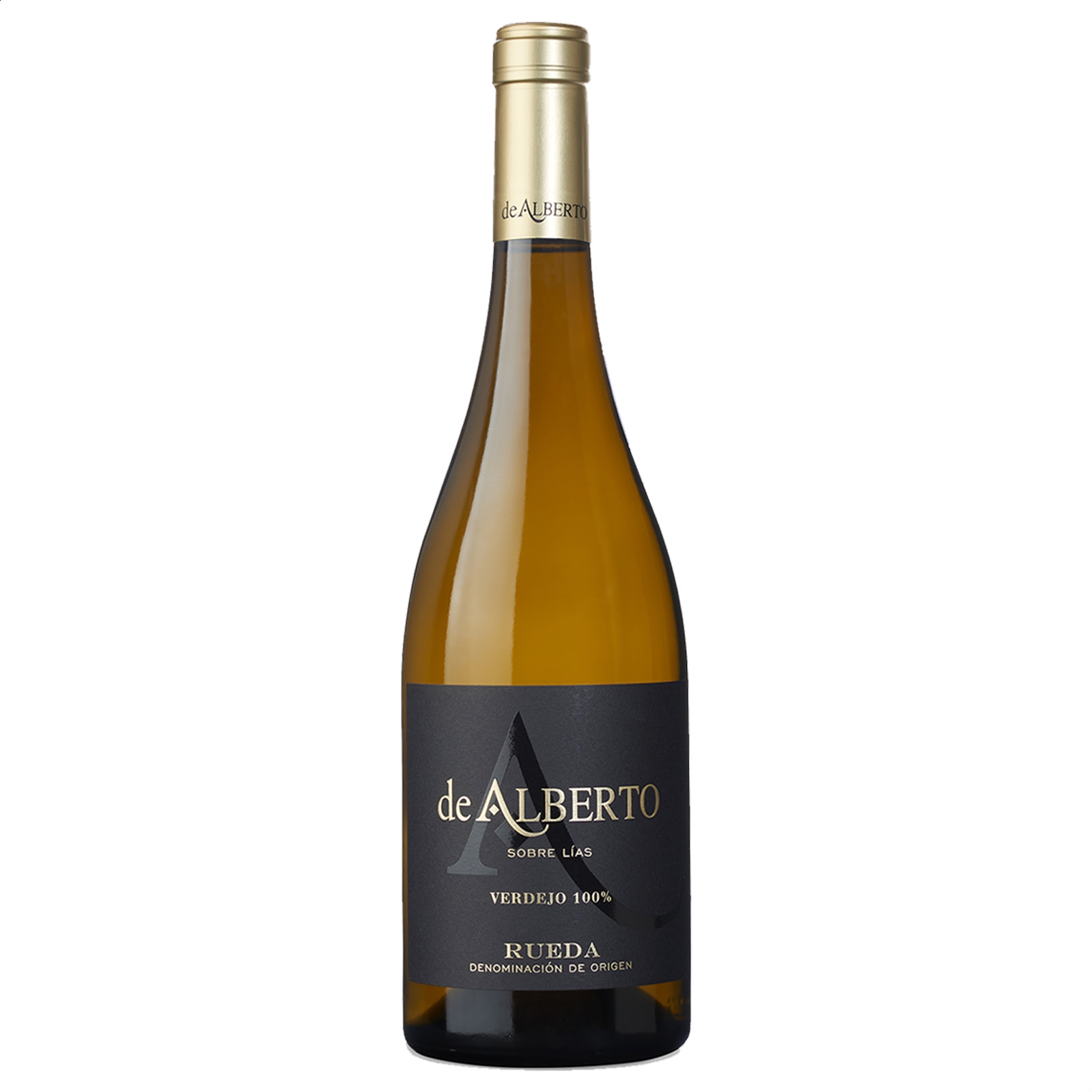 Bodegas De Alberto - Vino blanco Verdejo Sobre Lías D.O. Rueda 75cl, 6uds