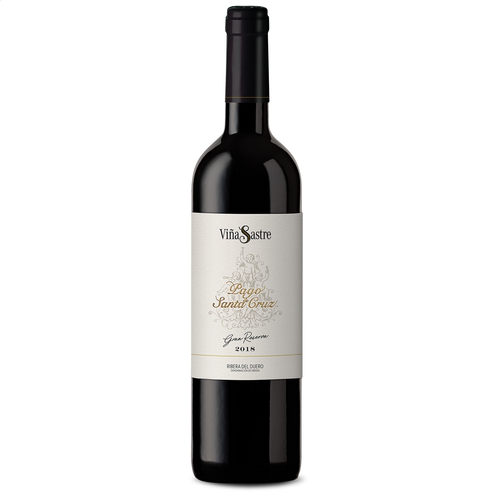 Viña Sastre Pago Santa Cruz 2018 - Vino tinto D.O. Ribera del Duero 75cl, 3uds