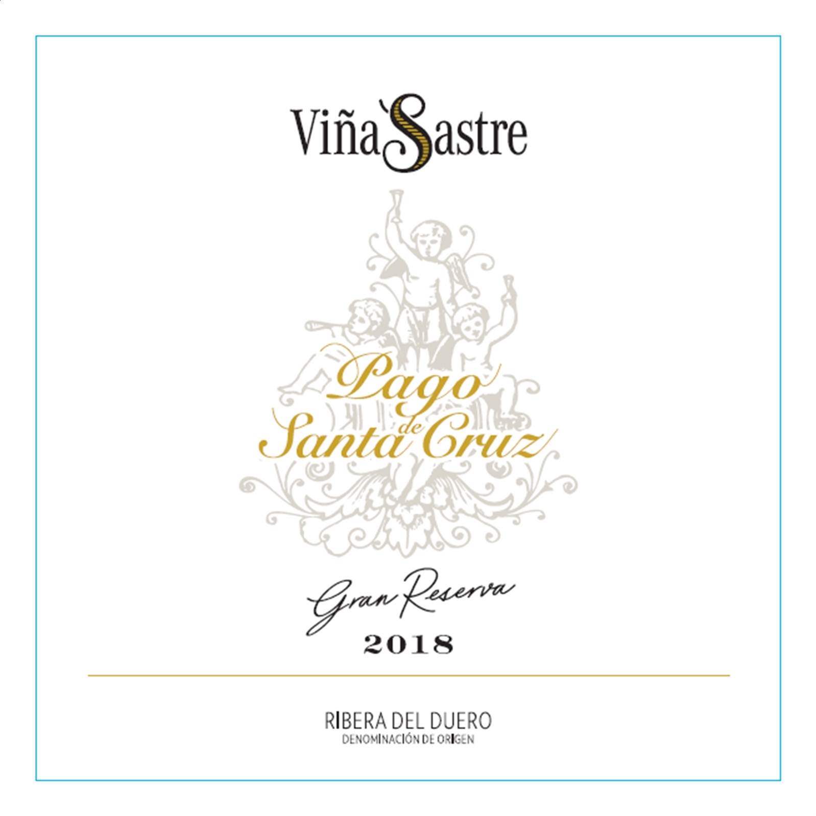 Viña Sastre Pago Santa Cruz 2018 - Vino tinto D.O. Ribera del Duero 75cl, 3uds